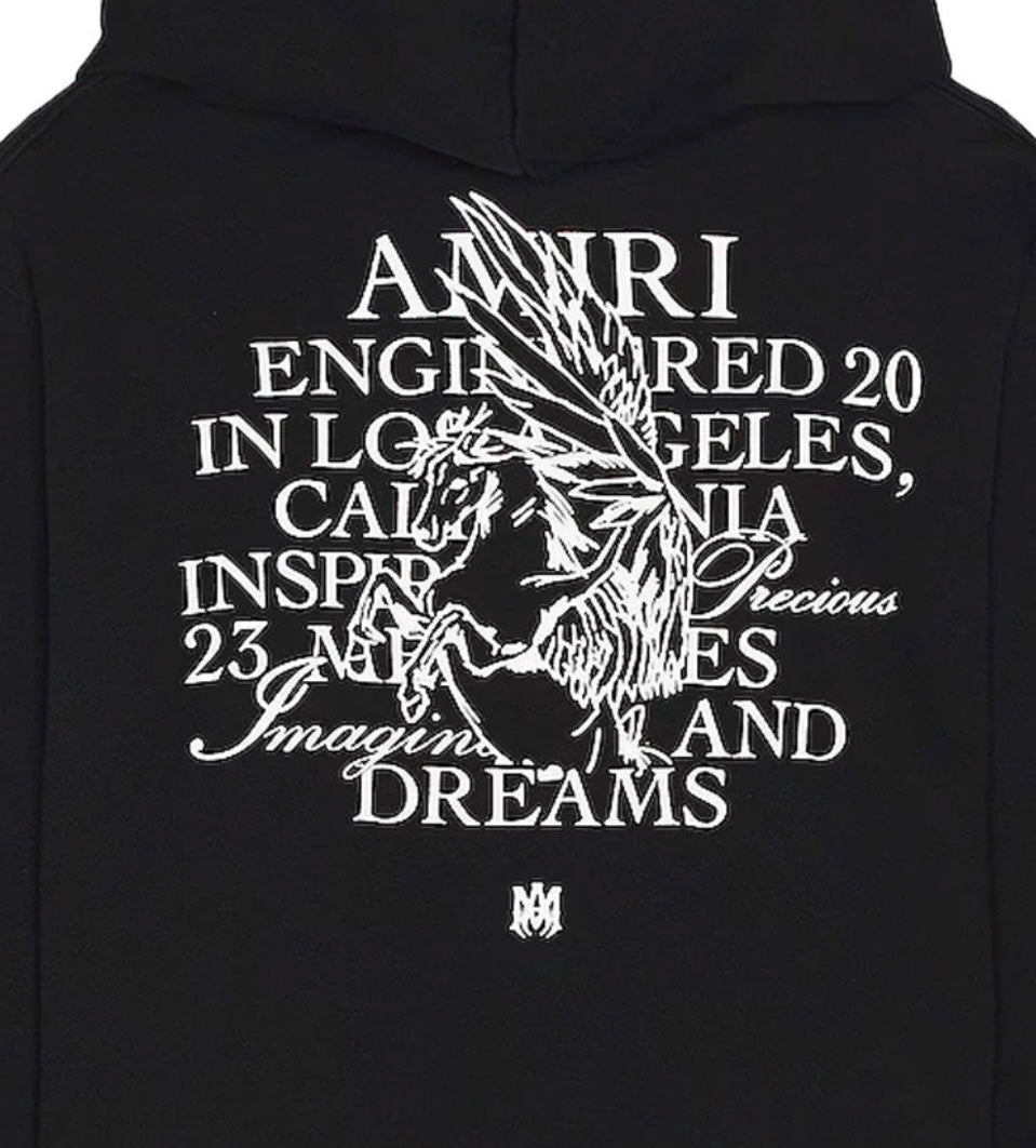 Amiri Precious memories Hoodie - Black