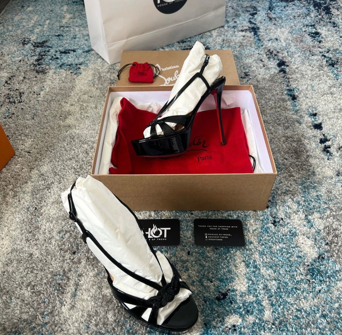 Christian Louboutin Patent Veracite 130 Heels