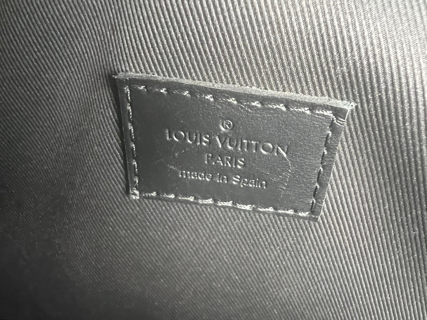 Louis Vuitton monogram Shadow Backpack - Black