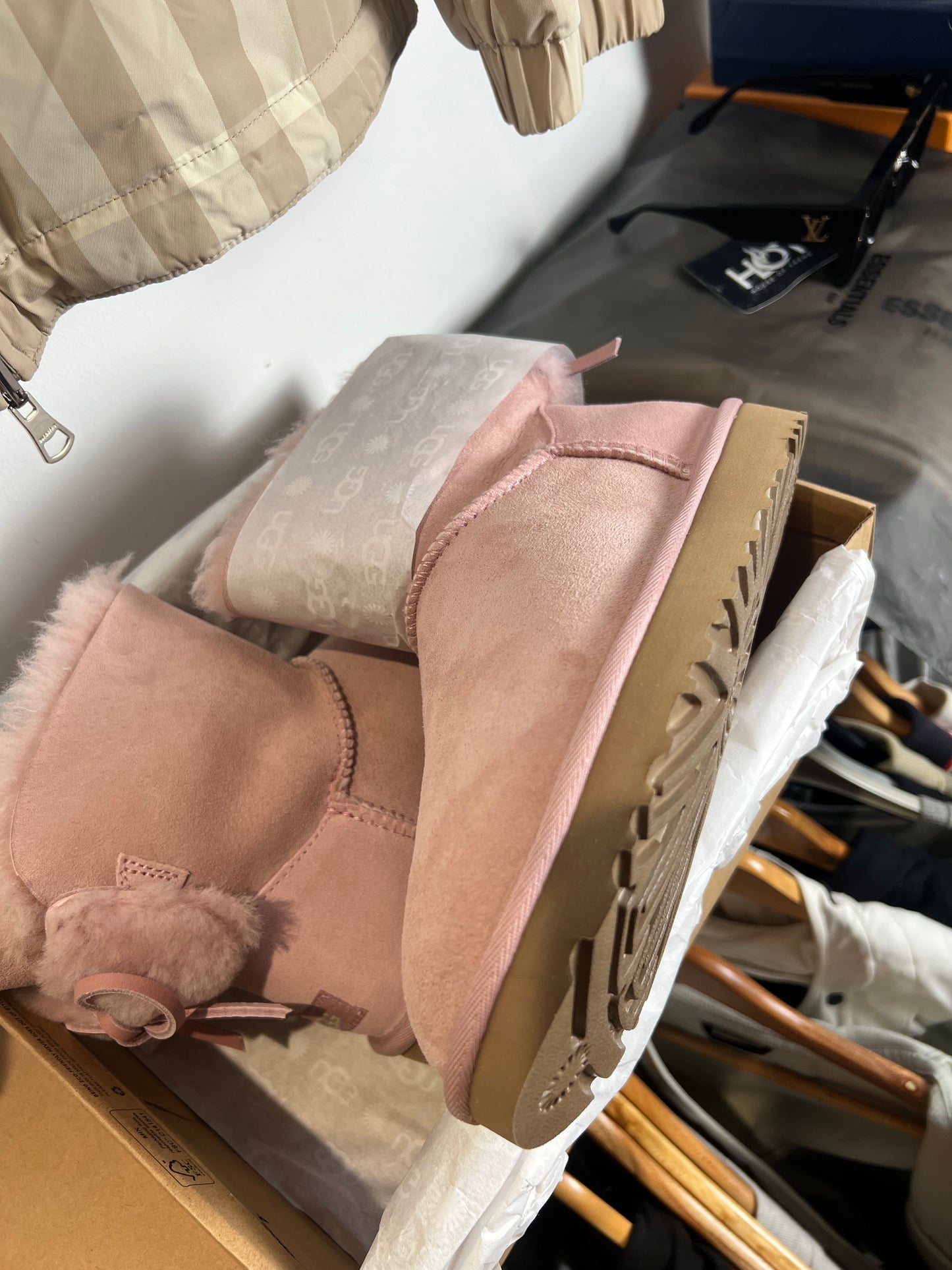 Ugg Classic Double Bow Mini - pink