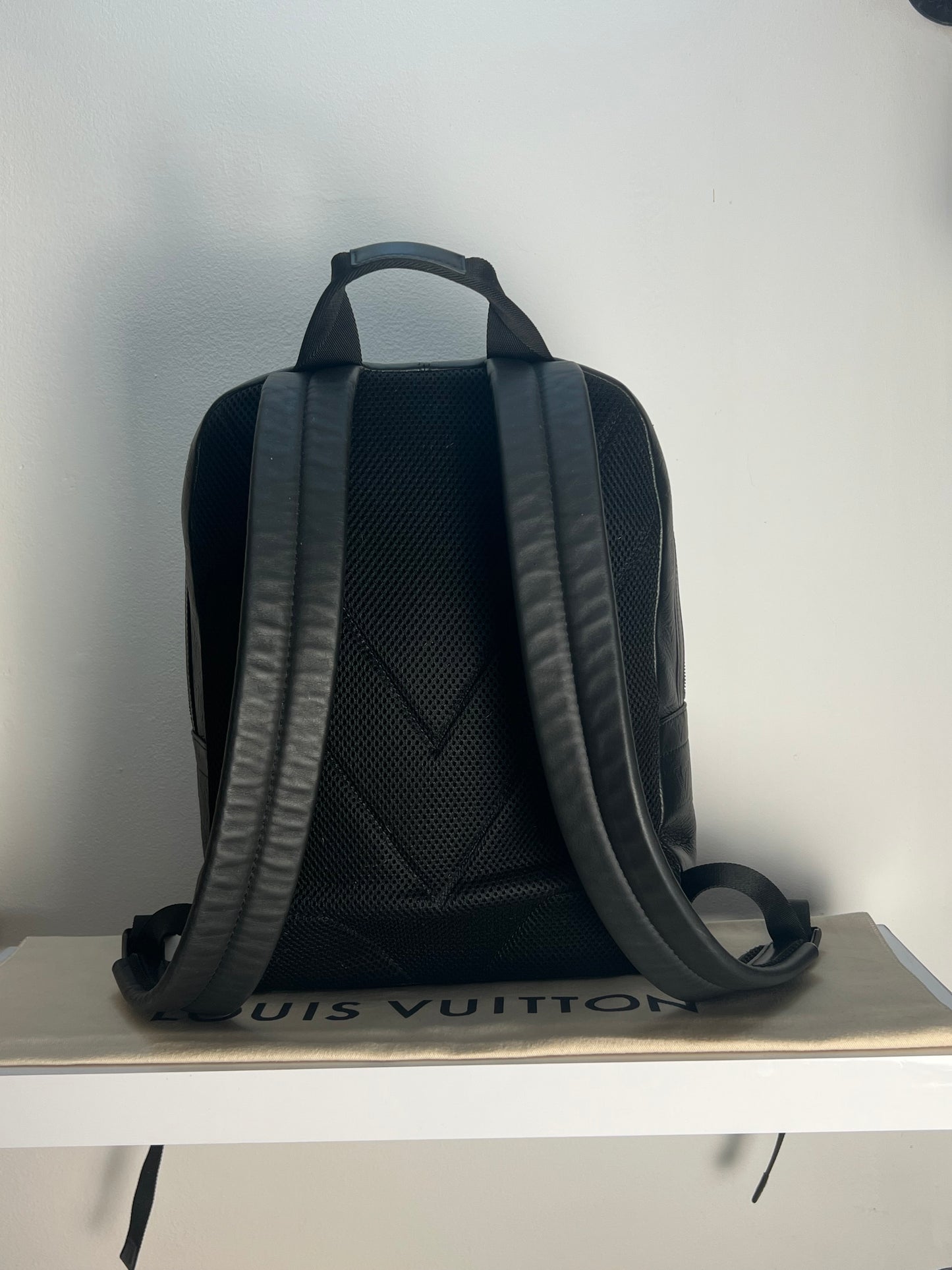 Louis Vuitton monogram Shadow Backpack - Black