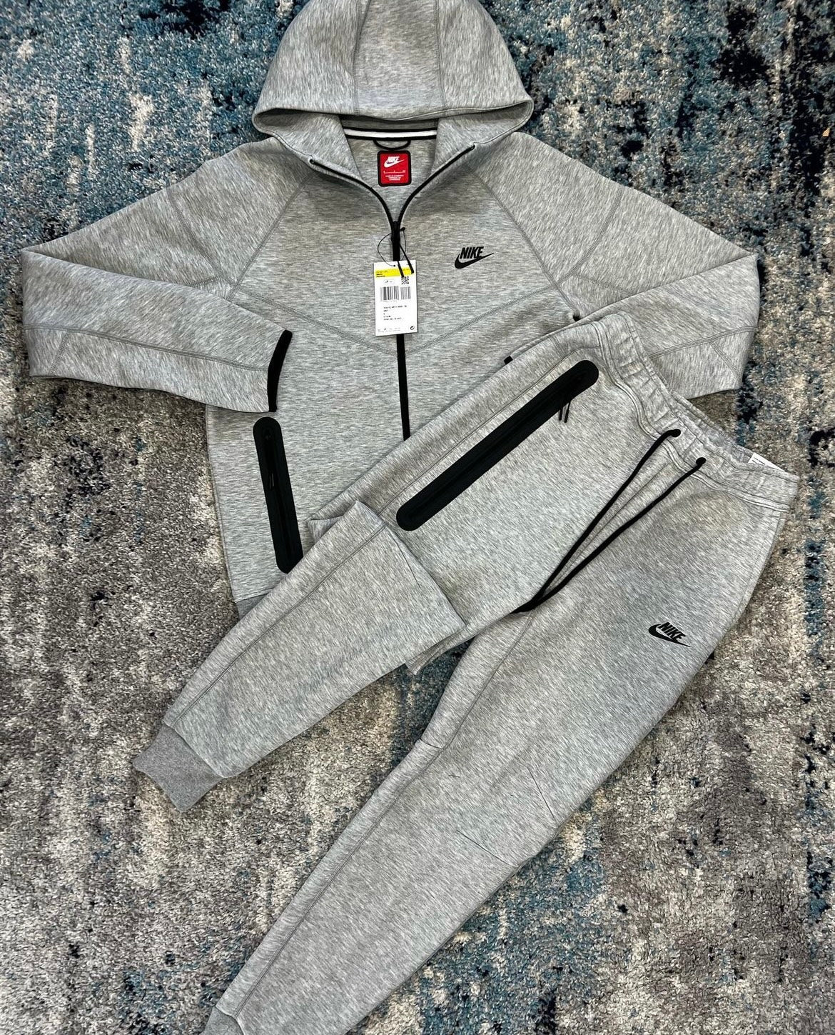 Nike Tech Fleece Full Tracksuit - Grey