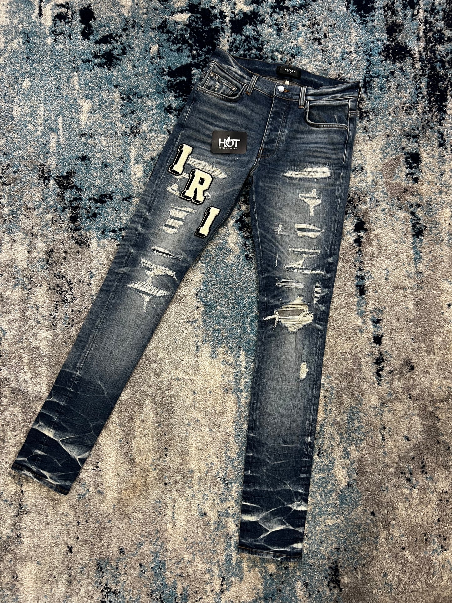 Amiri Varsity Jeans W30