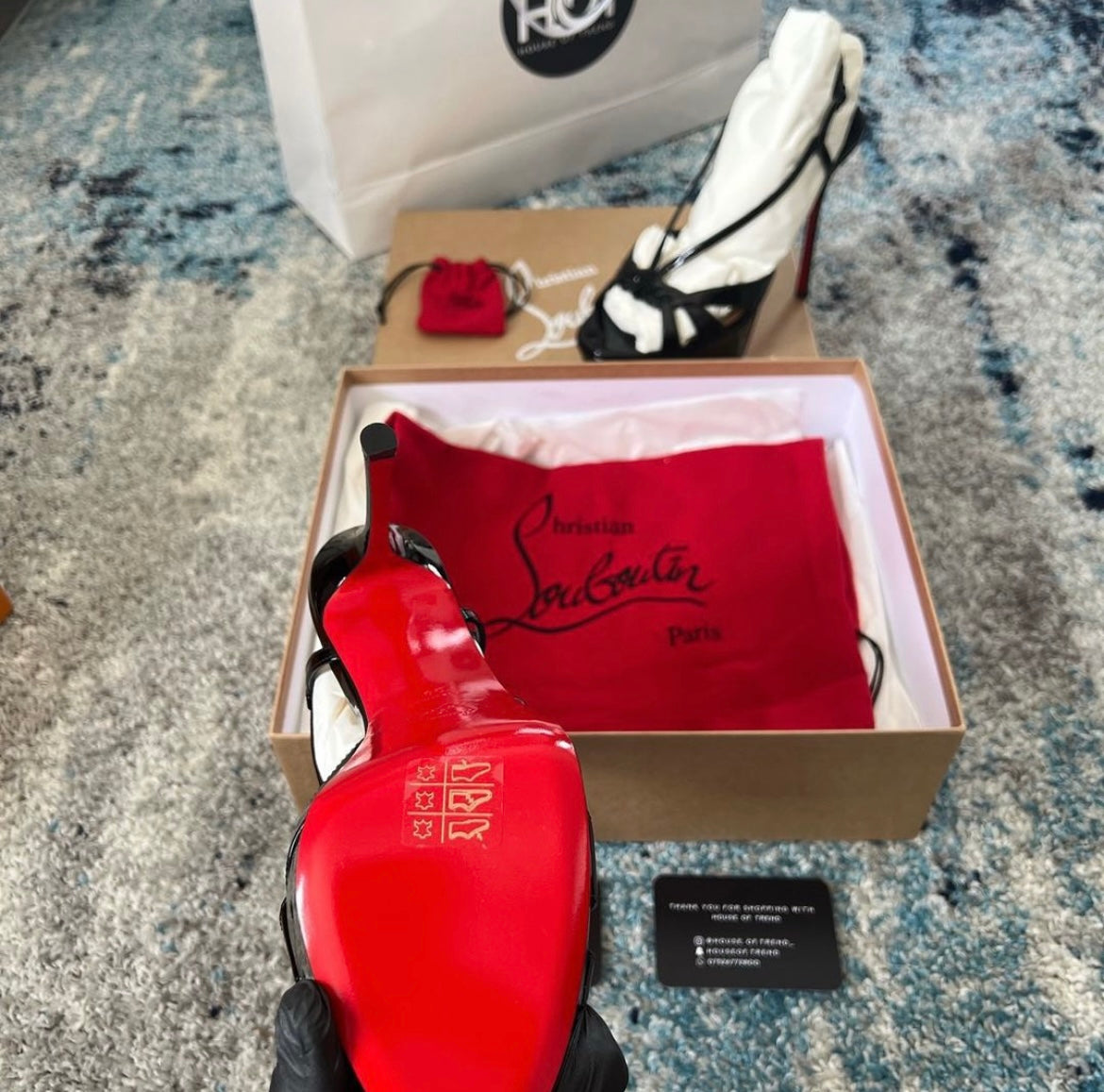 Christian Louboutin Patent Veracite 130 Heels