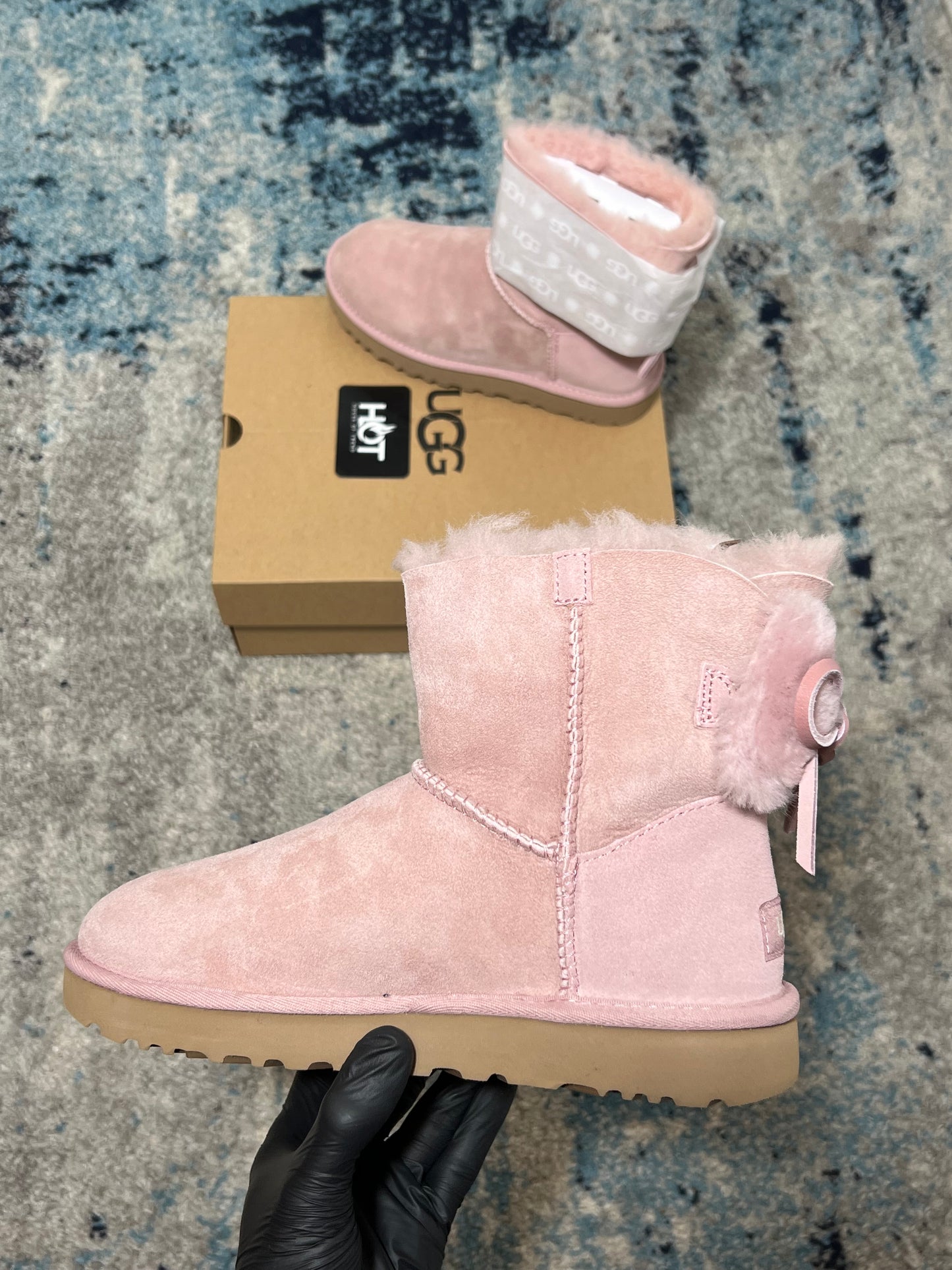 Ugg Classic Double Bow Mini - pink