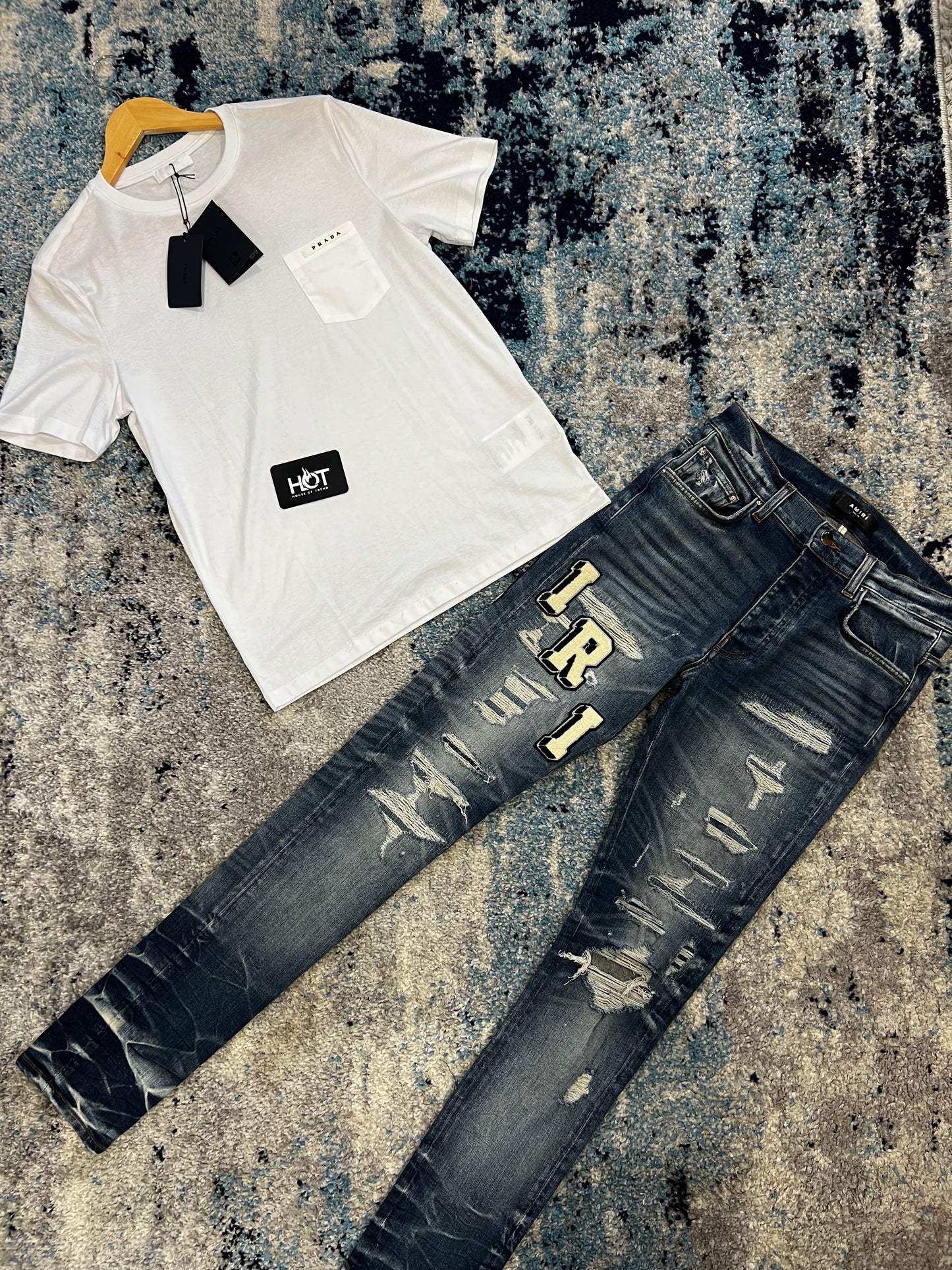 Amiri Varsity Jeans W30
