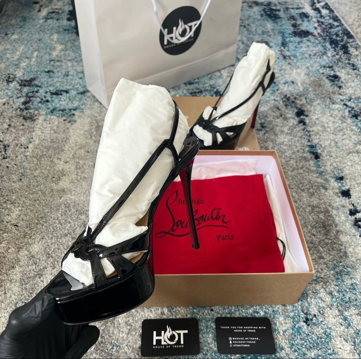 Christian Louboutin Patent Veracite 130 Heels