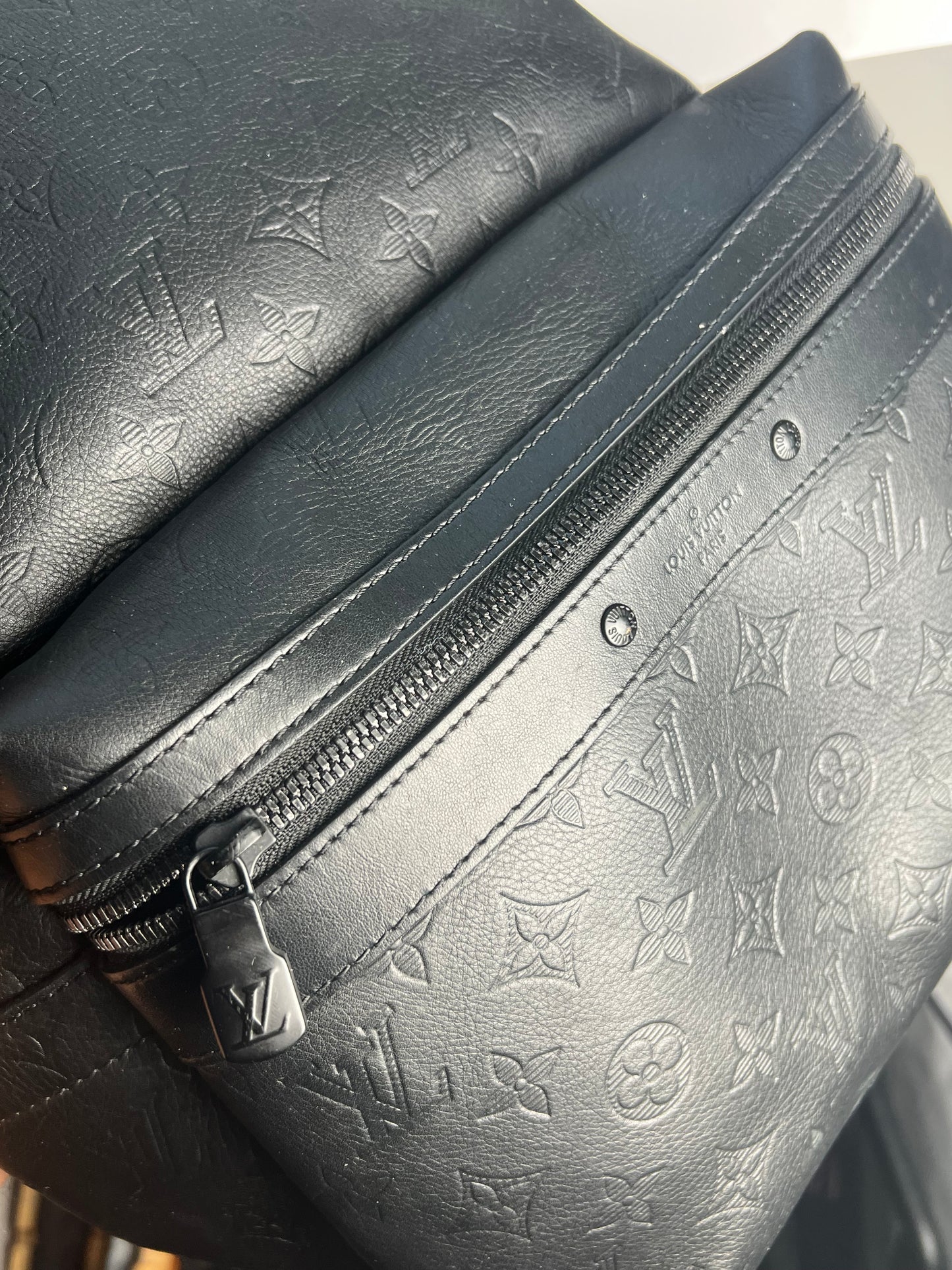 Louis Vuitton monogram Shadow Backpack - Black